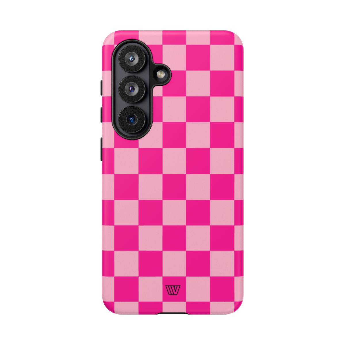 HOT PINK CHECKERBOARD | Tough Phone Case