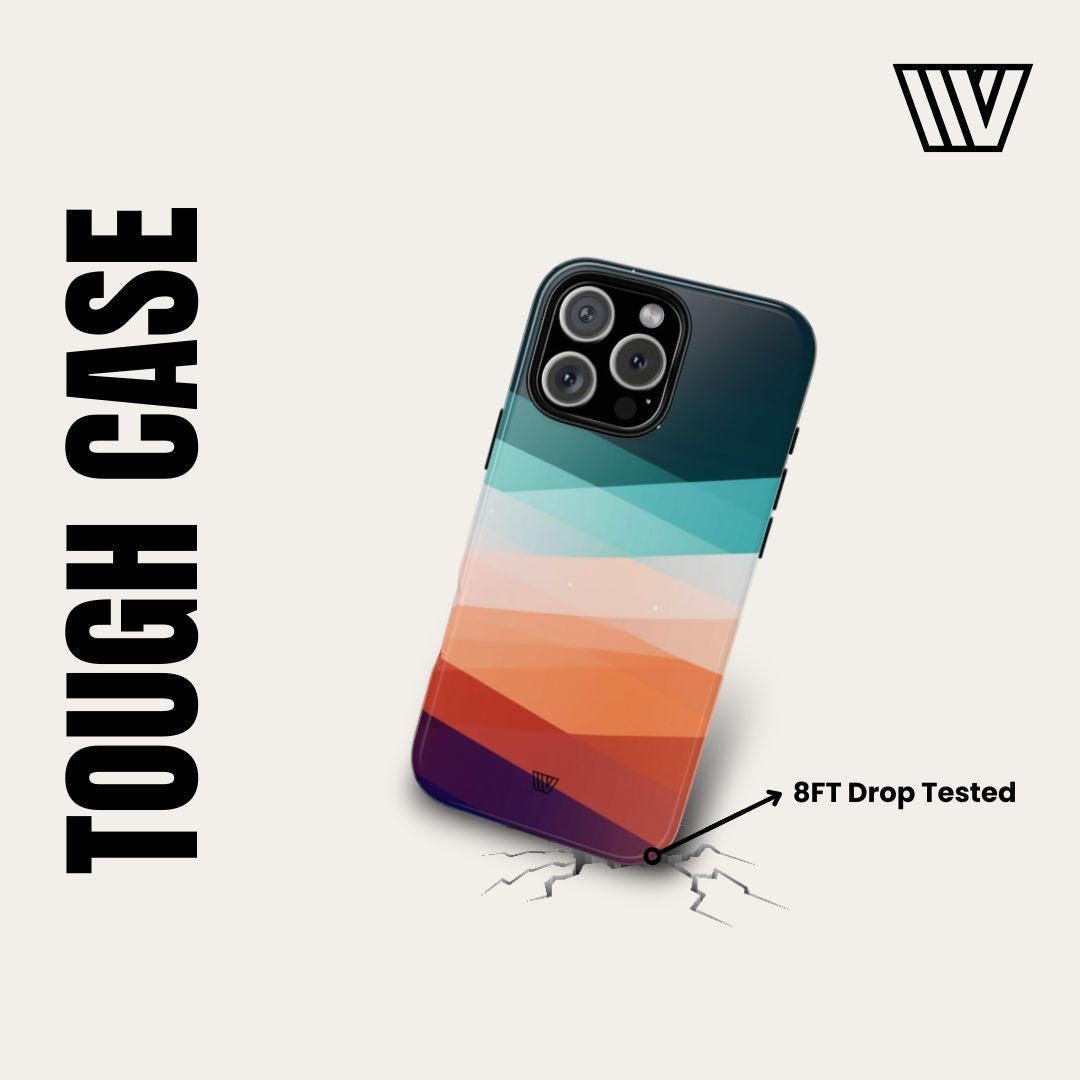 JET BLACK | Tough Phone Case